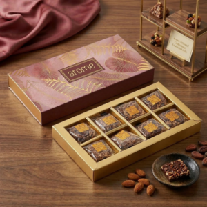 Almond Brittle Chocolates Box (8 Pcs)